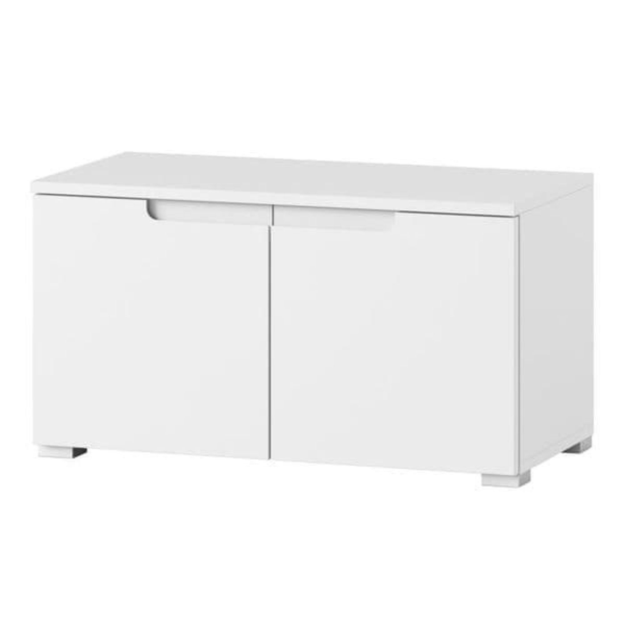 Santino White Hallway Storage Cupboard - 2948