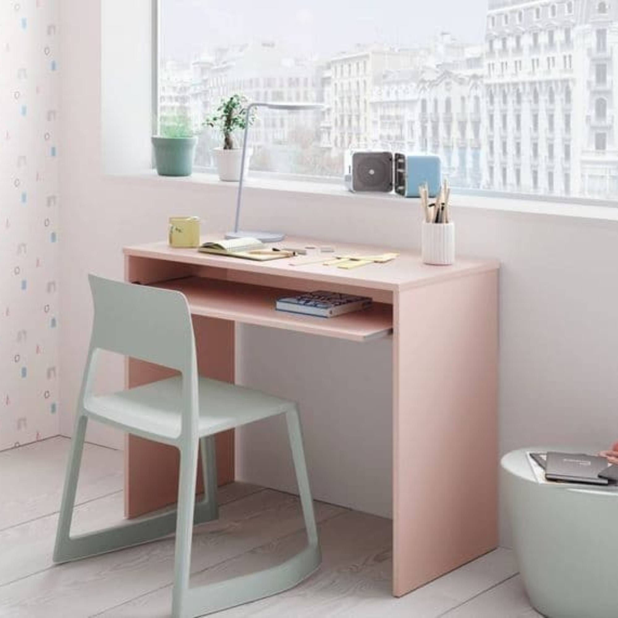 Candi Pink Small Computer Desk - 3129 NEW!!!