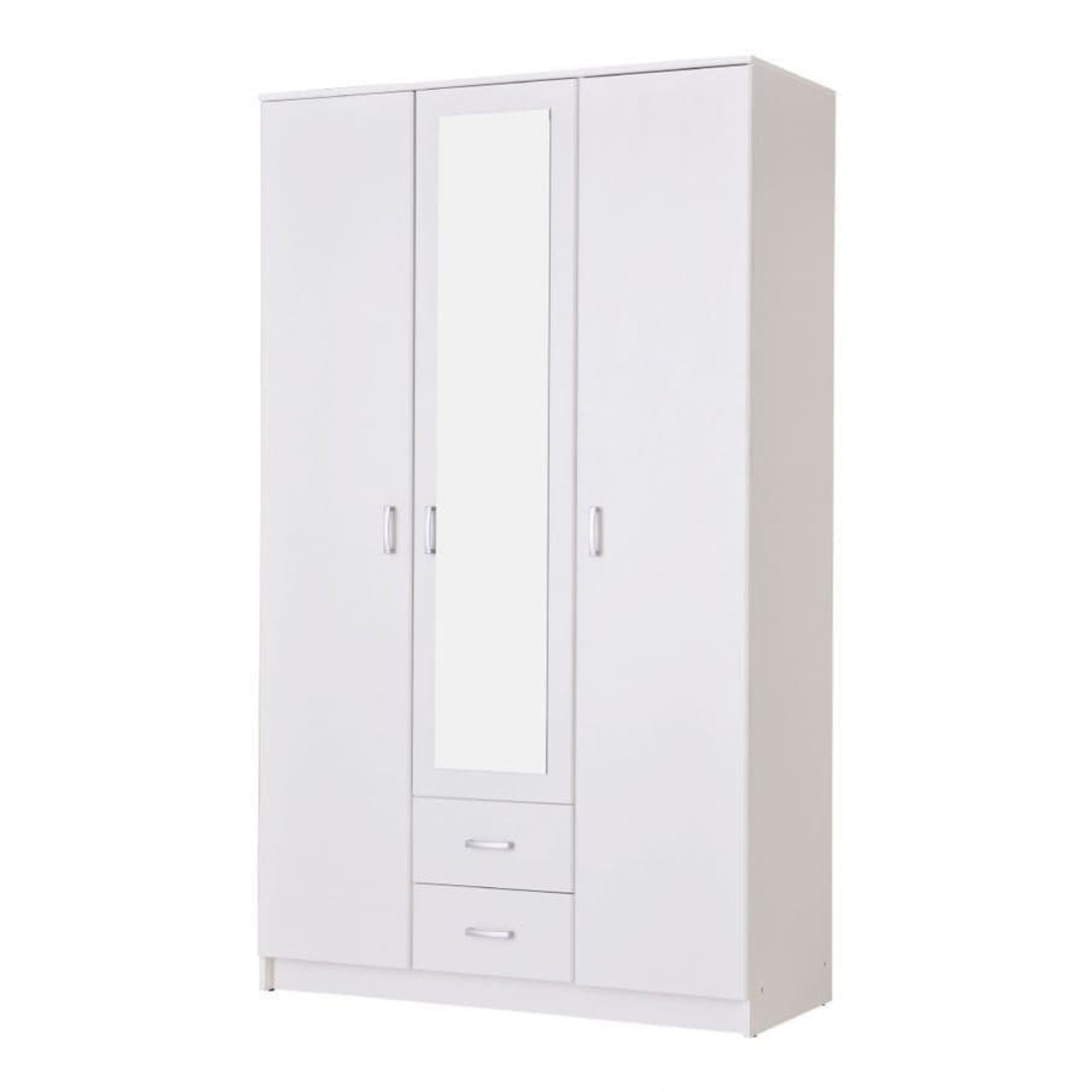 Kano White 3 Door Wardrobe - 3047