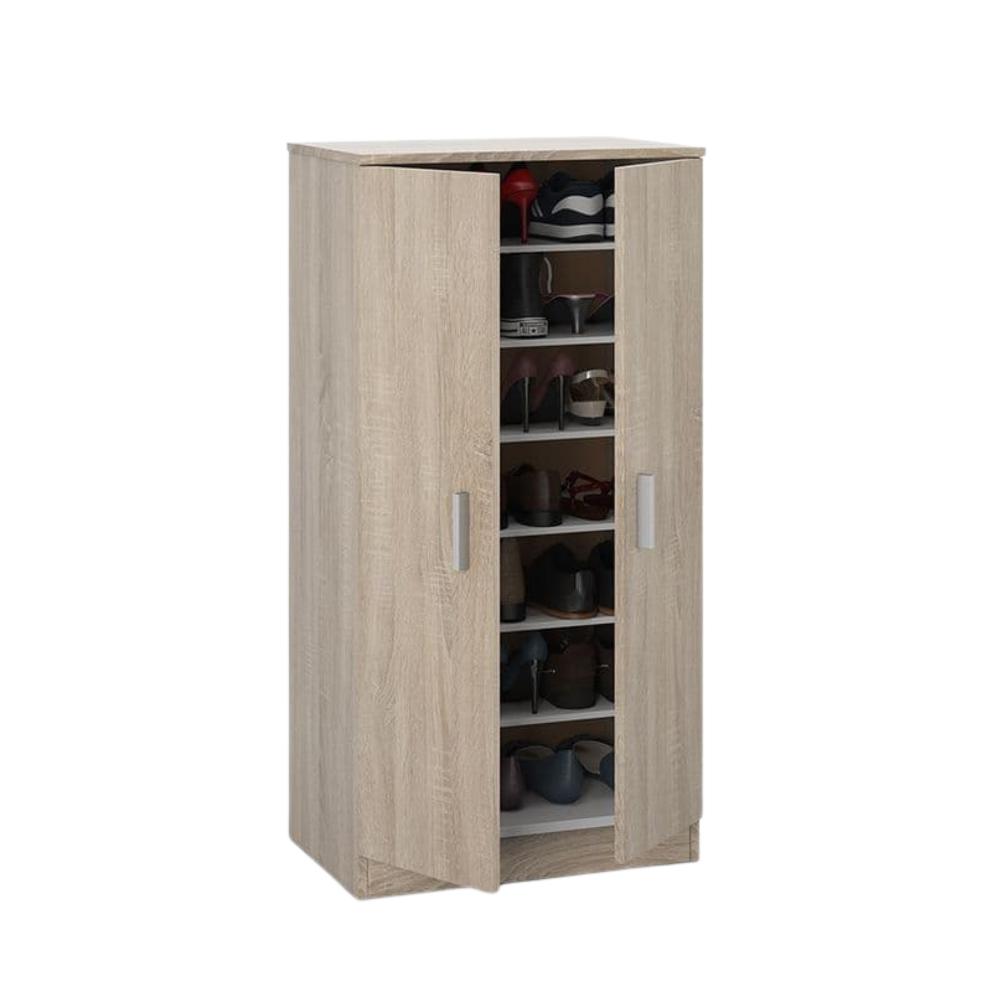 Zuldy Oak Effect Shoe Cabinet - 2892