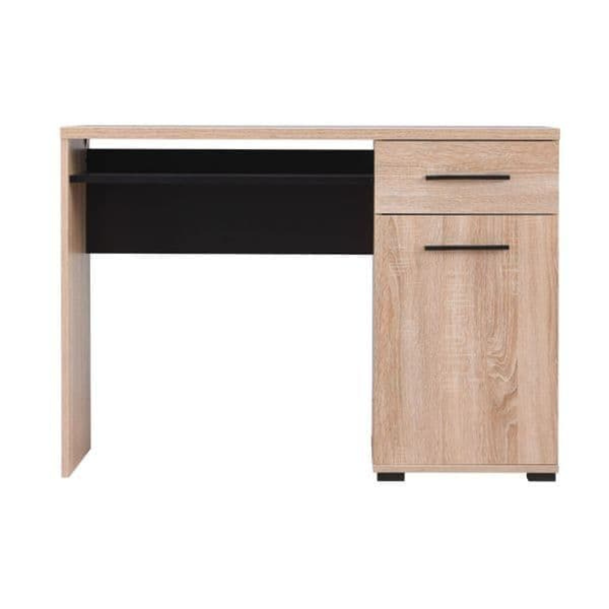 Telmo Sonoma Oak Effect and Black Desk - 3036