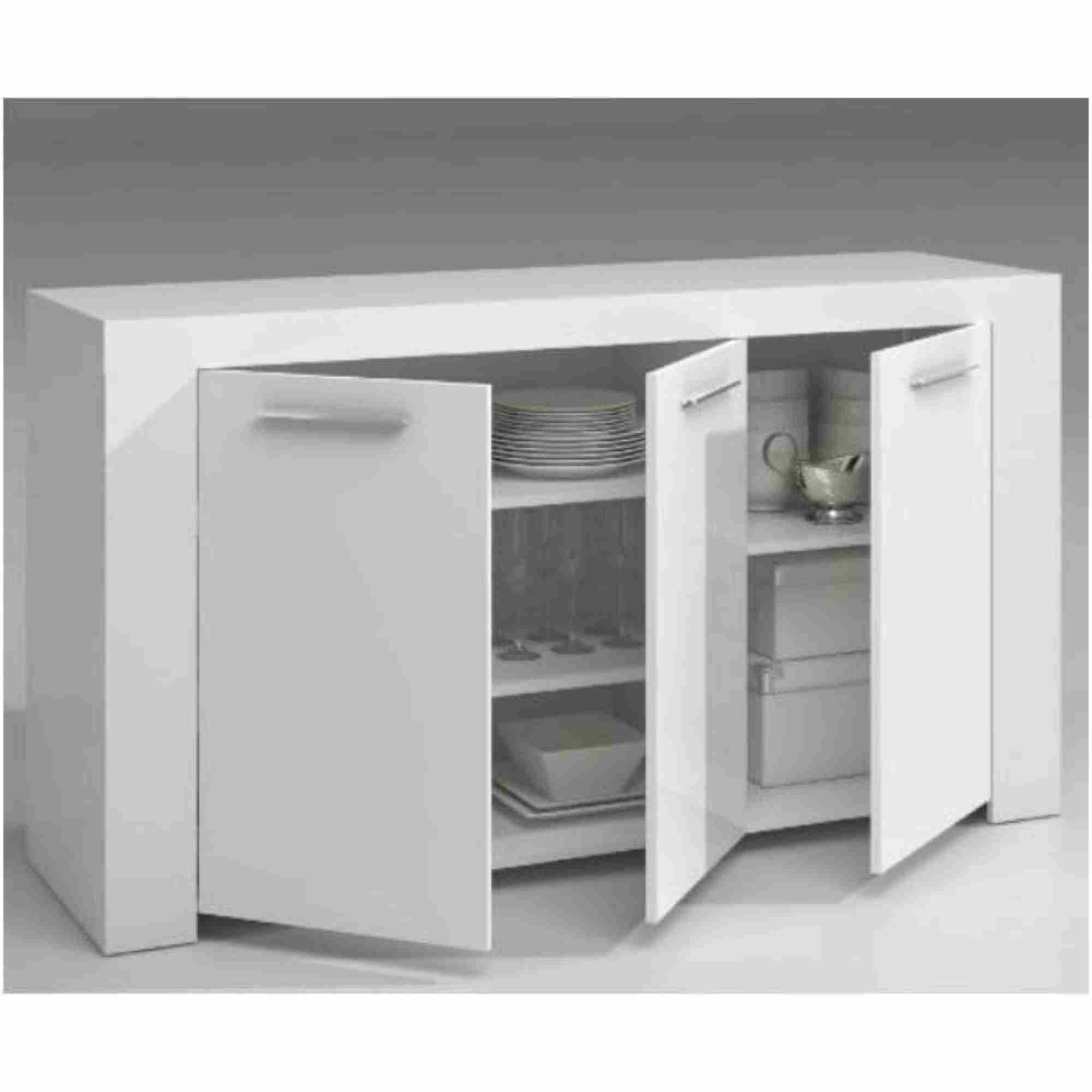 Curro White Gloss Sideboard - 2558