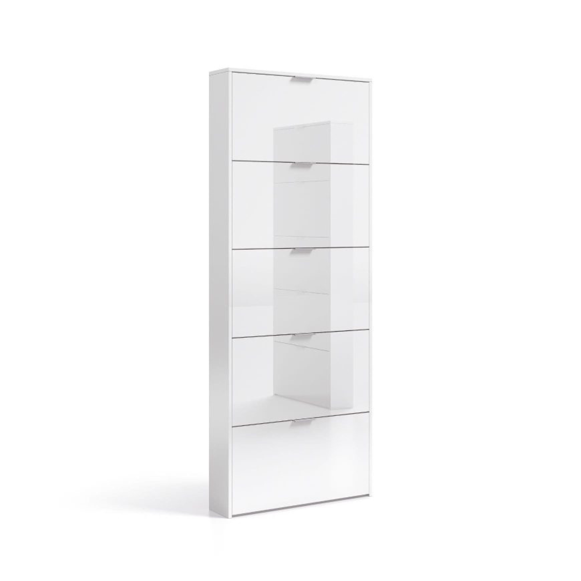 Zappa Shoe Cabinet White Gloss - 2589