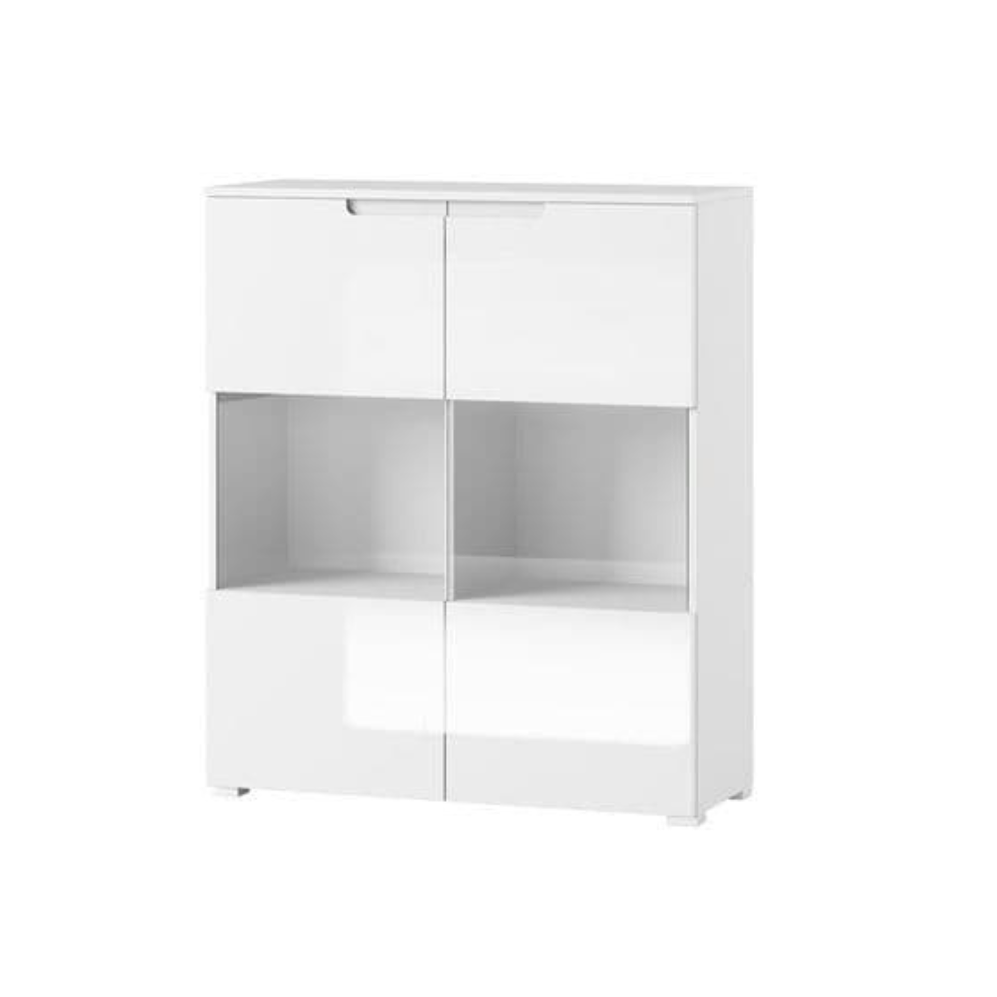 Santino White Display cabinet - 8444