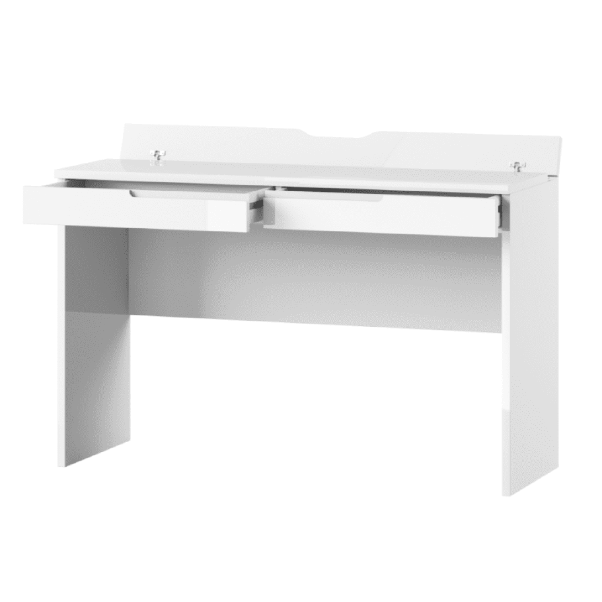 Santino White Gloss 2 Drawer Dressing Table S31 - 2712