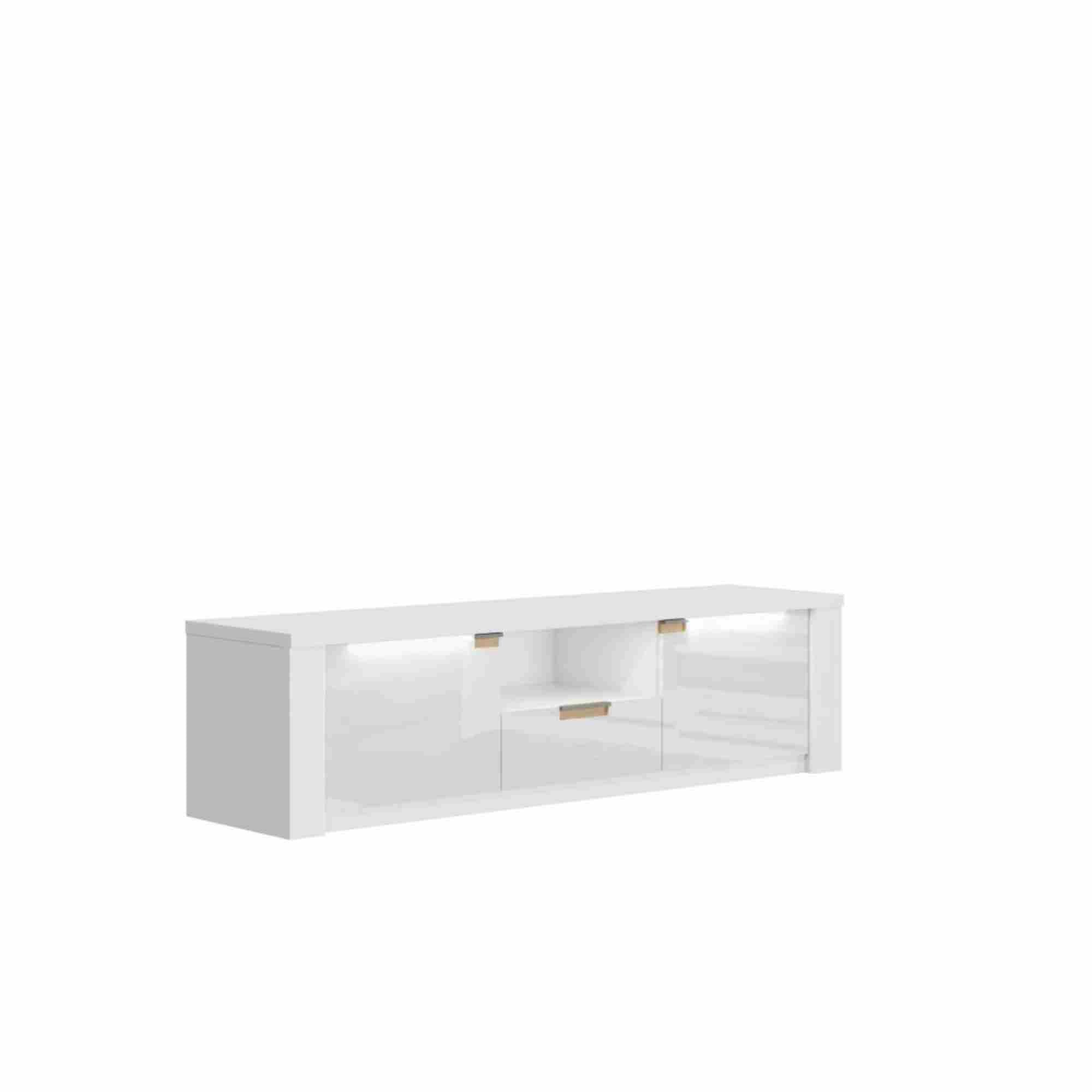 Ice White High Gloss TV Unit P9RXAR63 - 2914