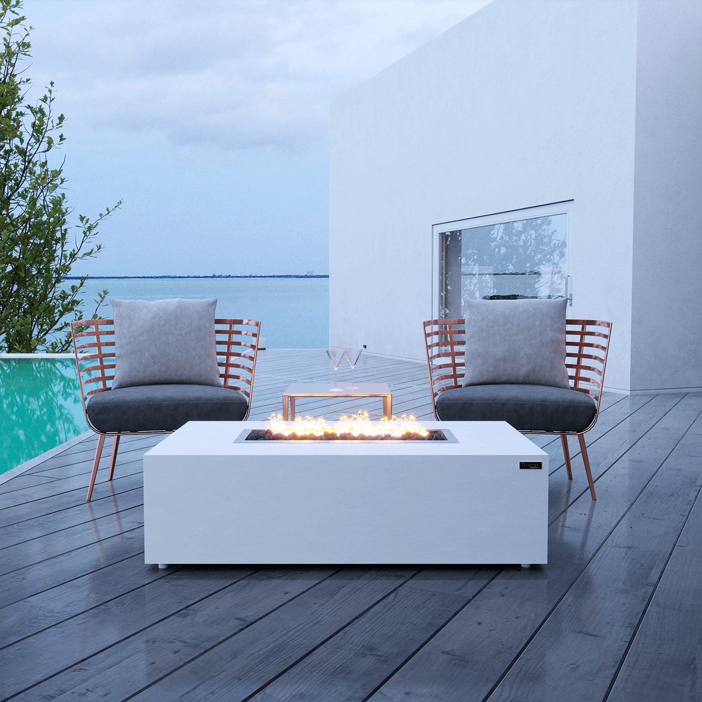 Mirage Gas Fire Pit