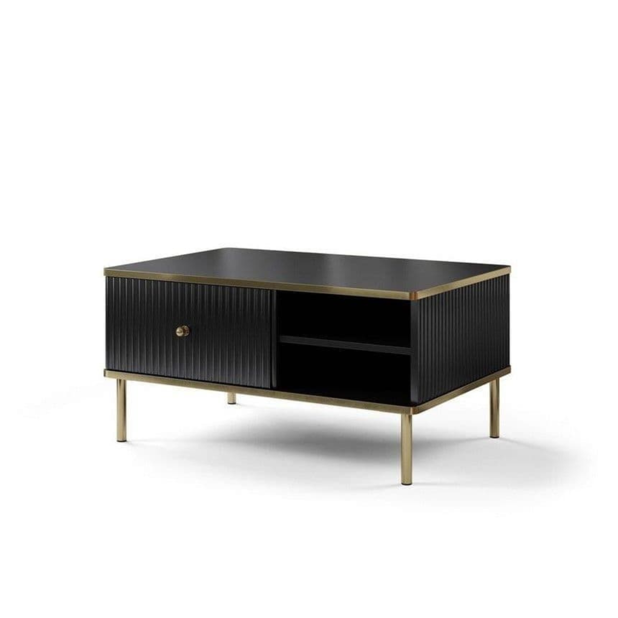 Maison Black And Gold Coffee Table - 3150