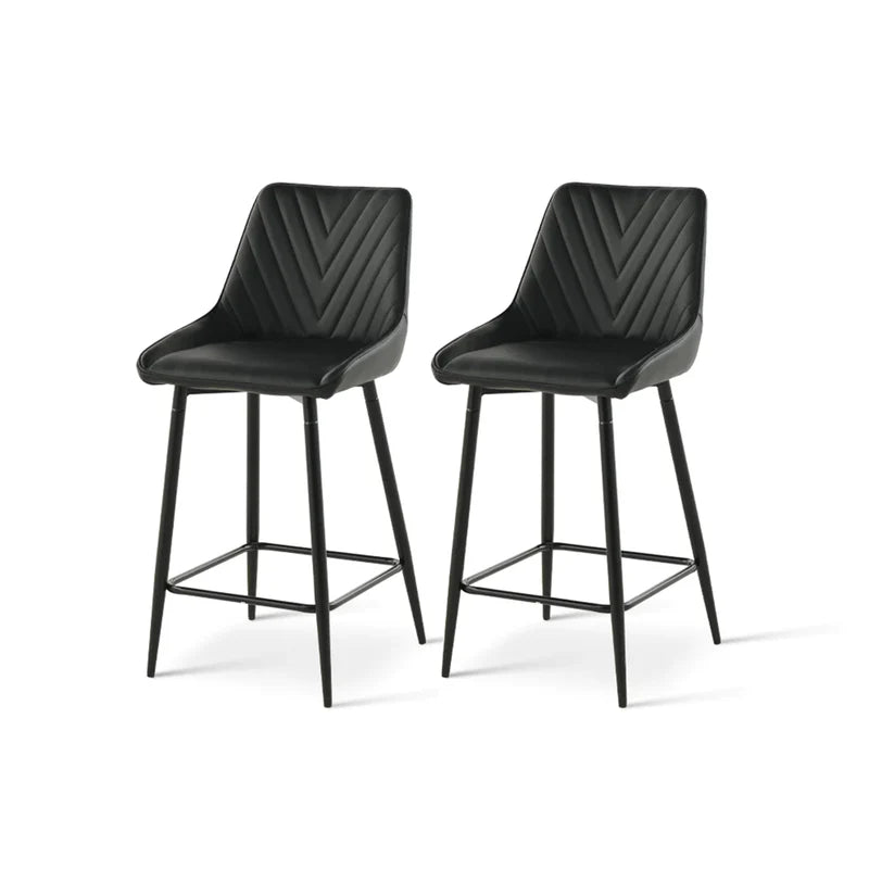 Zack V Bar Stools (Set Of Two)