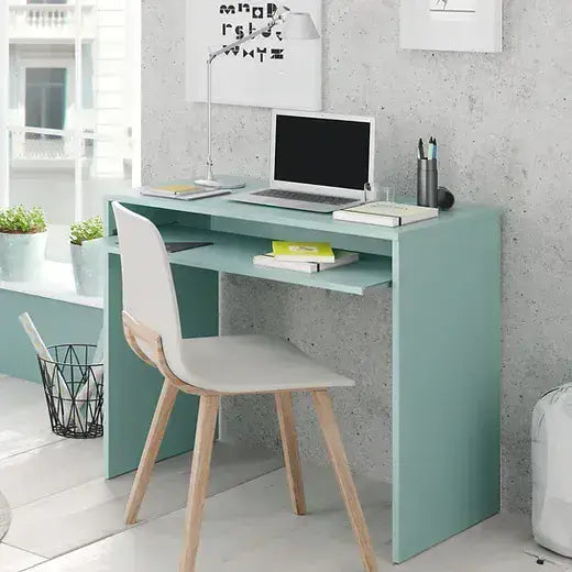 Blanco Aqua Green Small Desk - 3212